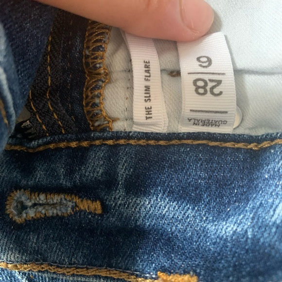 Loft Slim Flare Jeans - Picture 2 of 4